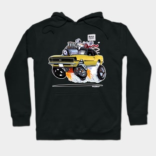 RAT POWER 1968 Yellow Camaro Hoodie